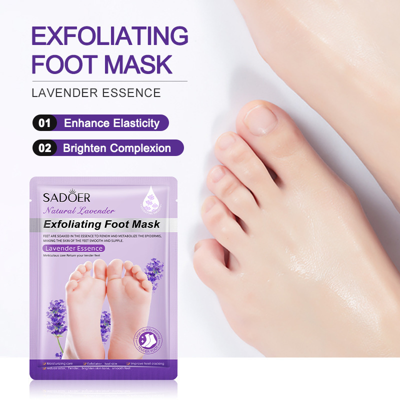 Urea Foot Cream - SADOER Maska Peelingująca do Stóp Skarpetki