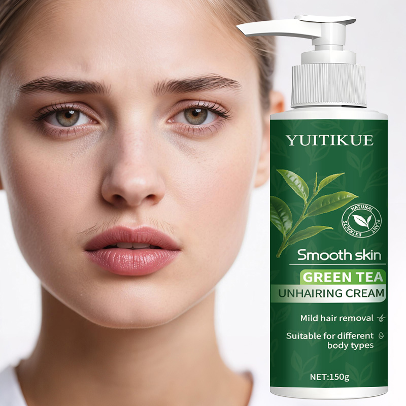 Body Lotion - YUITIKUE Krem do depilacji z zieloną