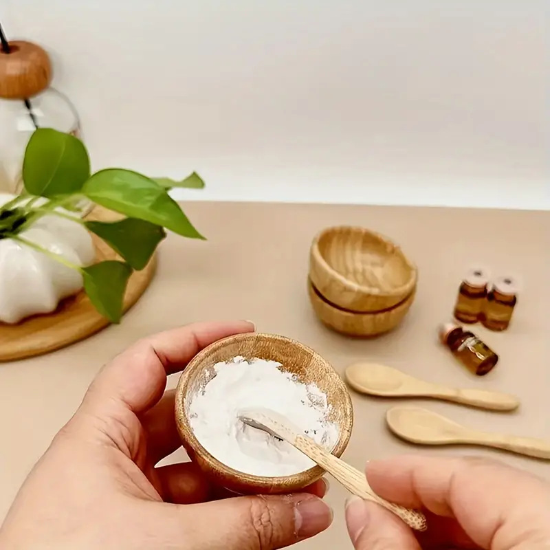 Face Mask Skincare - Zestaw misek bambusowych do mieszania maseczek,