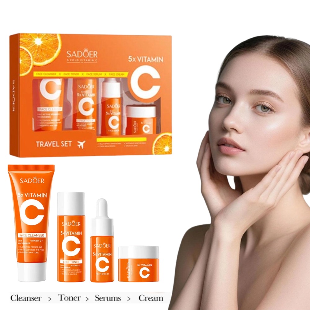 SADOER 4 SZT. Krem do twarzy N – Vitamin C Serum recenzja i cena