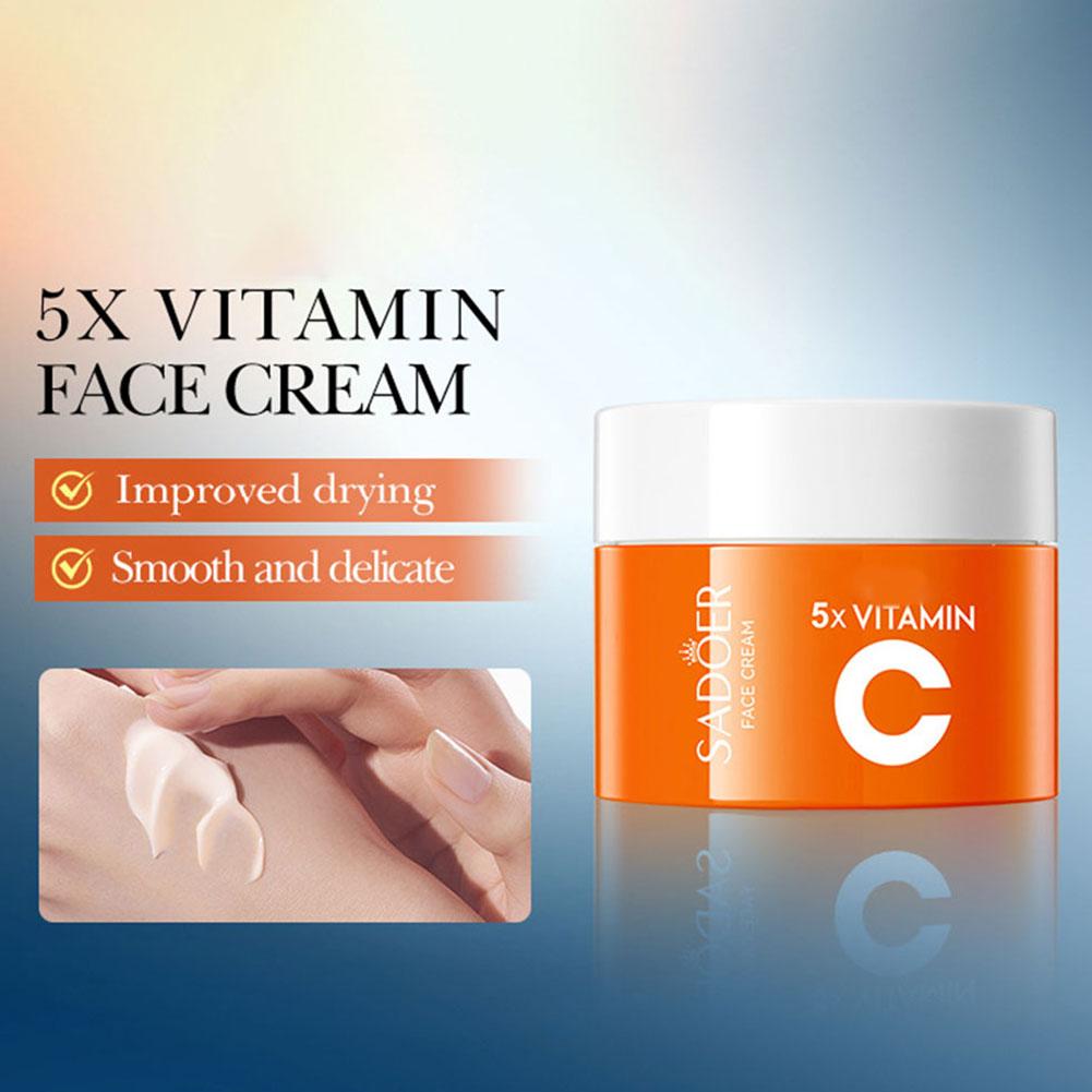 SADOER 4 SZT. Krem do twarzy N – Vitamin C Serum recenzja i cena