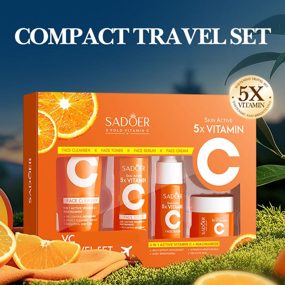 SADOER 4 SZT. Krem do twarzy N – Vitamin C Serum recenzja i cena