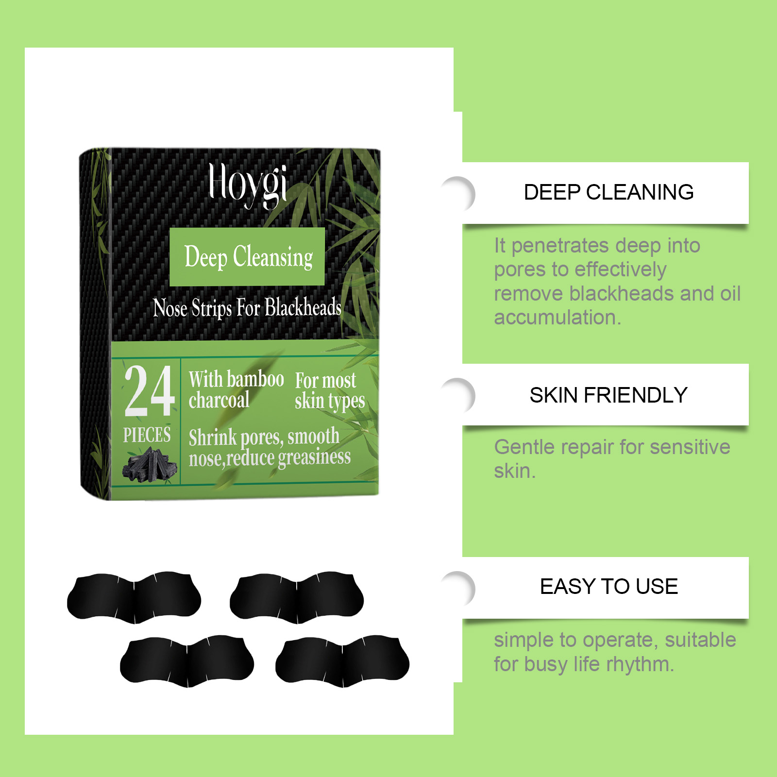 Paski na nos z węglem bambusow – Cleanser Face recenzja i cena